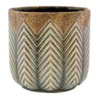 Кашпо Indoor Pottery Pot Cecil Light Blue (per 6 pcs.), D14хH13см