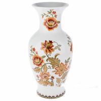 Ваза "Цветы" (керамика), D18xH39 см