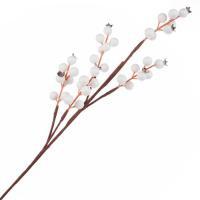 Ветка ягодная искусственная (пластик), 47см