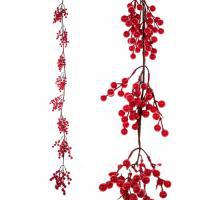Гирлянда ягодная искусственная (пластик), 170см