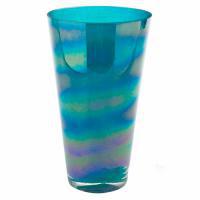 Ваза "Тициано-конус Люстр" (тсекло), D11,5xH20 см