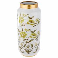 Ваза "Цветы" (керамика), D16xH37 см