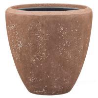 Кашпо Polystone Plain Couple Rock (with liner), D40хH40см