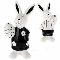 Фигура Заяц (керамика), 16х4,5хН13 см, в асс.