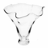 Ваза "ФАЗОЛЕТТО-2" (стекло), D29,2xH35,7 см