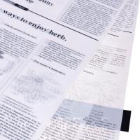 Набор матовой пленки "Газета", 58х58 см, 53 mic (20шт)