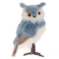 Фигура "Сова" (иск. мех), 14х11хН23 см