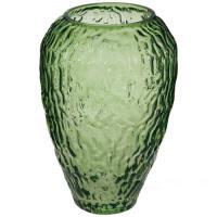 Ваза с декоративной текстурой "Линда" (стекло), D18,5xH28 см