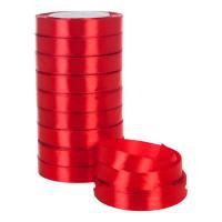 Набор атласных лент, 15 ммx25 ярд (10шт)