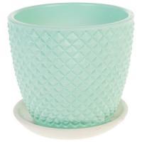 Горшок "Грань" (бетон), D14,5 см