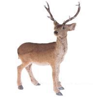 Фигура "Олень" (иск. мех), 44х21хН61 см