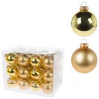 Набор шаров (стекло),5,7 см, 36 шт.