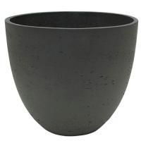 Кашпо Rough Mini Jesslyn XL Black Washed, D39xH33см