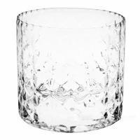 Ваза-цилидр текстурная "ЭМИЛИЯ-1" (стекло), D20xH19 см