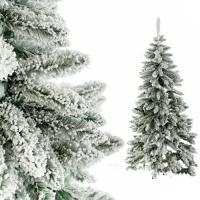 Ель искусственная заснеженная "Северная", H220 см (ПВХ, подставка металл)