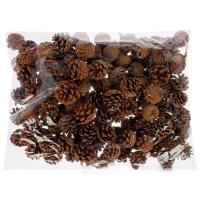 Набор шишек декоративных, D3-4 см, 1000 гр