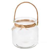 Ваза стеклянная "Лемож-3", D 15 x H 15 см