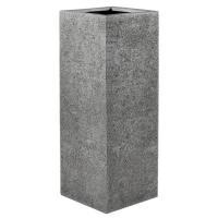 Кашпо Struttura High Cube Light Grey, 30х30хH80см