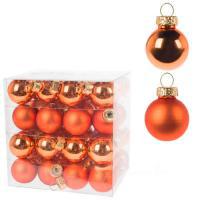 Набор шаров на проволоке (стекло), 2-2,5 см, 48 шт.