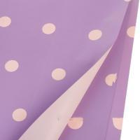 Набор матовой пленки "Горох", 58х58 см, 63 mic (20шт)