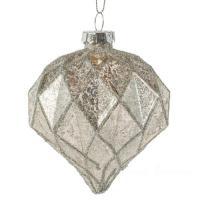 Елочная игрушка "Луковка" (стекло), D8хН14см