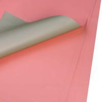 Набор двусторонней, двухцветной матовой пленки, 58х58 см, 63 mic, (20 шт)