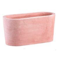 Кашпо Terra Cotta Moderne Casetta Semiovale, 50,4х23,7хН25,8см