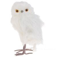 Фигура "Сова" (иск. мех), 18х17хН34 см