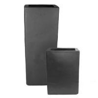 Кашпо Nieuwkoop "Anthracite Square"