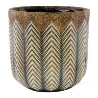 Кашпо Indoor Pottery Pot Cecil Light Blue (per 4 pcs.), D18хH17см