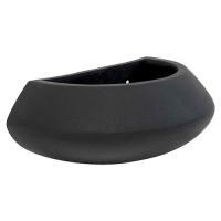 Кашпо Natural Wally Mini Tara XS Black, 17х30хН12см