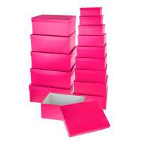 Набор коробок подарочных, 37,5x29xH16 см, 19x13xH7,5 см (10шт)