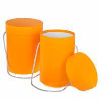 Набор коробок шляпных, D14хH18,5 см, D13хH15,5 см (2 шт)