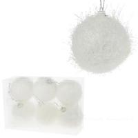 Набор елочных игрушек "Шар" (пластик), D7см, 6шт.