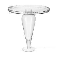 Блюдо стеклянное на ножке "Патиссэри", D 28 см