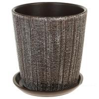 Горшок "Меланж Конус" (керамика), D18xH18,5 см