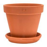 Кашпо Terra Cotta Wall Pot With Saucer, D19хH17см
