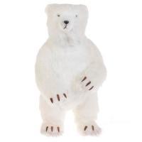 Фигура "Медведь" (иск. мех), 28х28хН52 см
