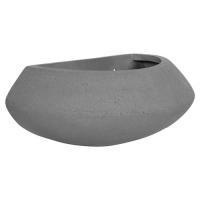 Кашпо Natural Wally Mini Tara XS Grey, 17х30хН12см