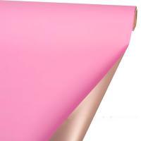 Пленка матовая двухцветная с золотом Вьетнам, 50 смх10 м, 50mic