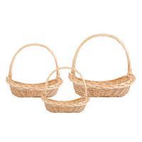 Набор корзин из ивы "Конфетница", 3 шт, XL 