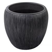 Кашпо полистоун Nobilis Marco "Pm-bgrey Socdung"