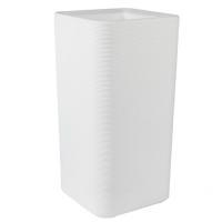 Кашпо Otium Linea White, 38х38хН75см