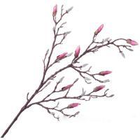 Ветка искусственная "Магнолия", 104 см