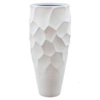 Кашпо Polystone Nathan James Partner White (with liner), D37хH90см