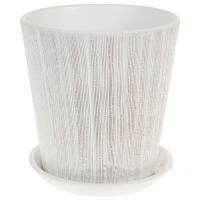 Горшок "Меланж Конус" (керамика), D22xH22,5 см