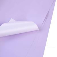 Набор двусторонней, двухцветной матовой пленки, 58х58 см, 60 mic, (20 шт)