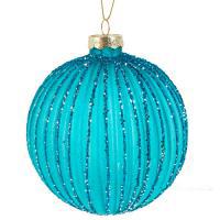 Елочная игрушка "Шар" (стекло), D10см