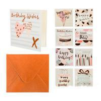 Набор открыток "Happy Birthday", 10,5x10,5 см (9шт)