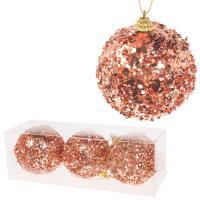 Набор елочных игрушек "Шар" (пена), D8см, 3шт.